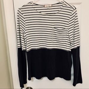Anthropologie “eri + ali” striped shirt